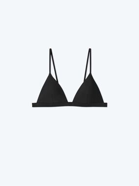 Summersalt The Triangle Bikini Top Black